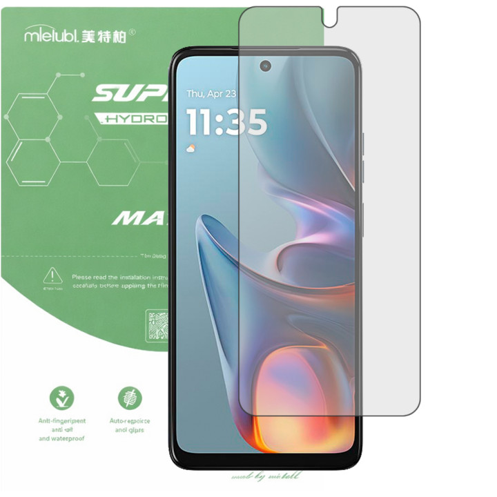 Гидрогелевая пленка матовая Mietubl Super TPU Matte для Motorola Moto E15