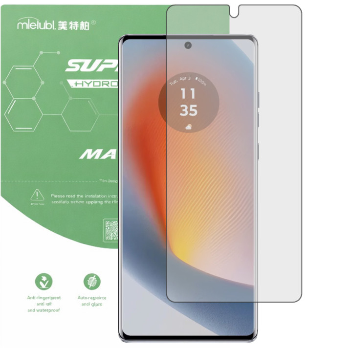Гідрогелева плівка матова Mietubl Super TPU Matte для Motorola Edge 50 Fusion