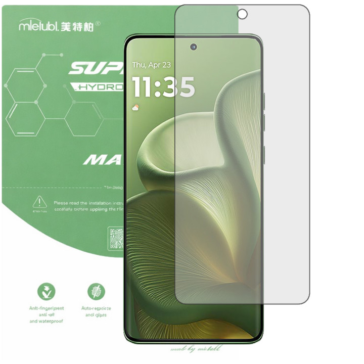 Гидрогелевая пленка матовая Mietubl Super TPU Matte для Motorola Edge 60