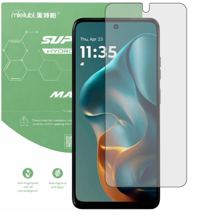 Гидрогелевая пленка матовая Mietubl Super TPU Matte для Motorola Moto G05