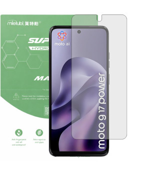 Гідрогелева плівка матова Mietubl Super TPU Matte для Motorola Moto G17 Power
