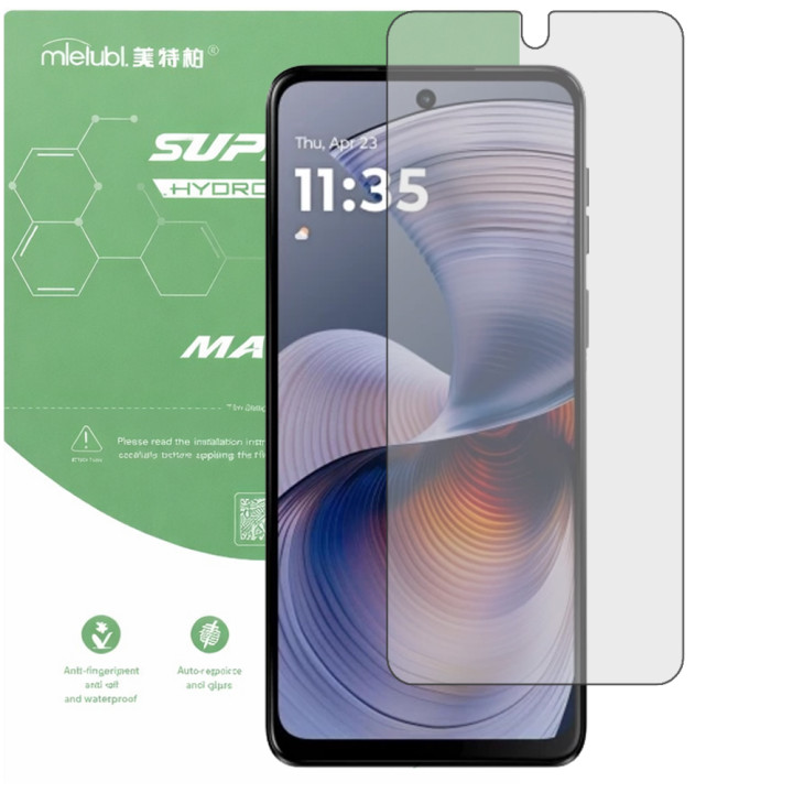 Гидрогелевая пленка матовая Mietubl Super TPU Matte для Motorola Moto G55