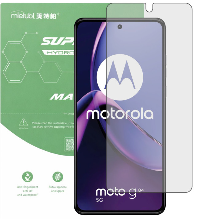 Гидрогелевая пленка матовая Mietubl Super TPU Matte для Motorola Moto G84