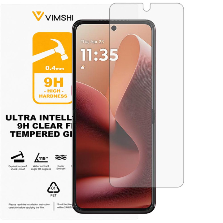 Протиударна захисна плівка Vimshi Ultra 9H Clear Flex для Motorola Razr Ultra 2025 Inner