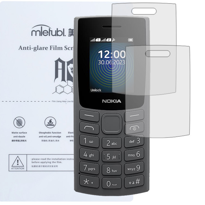Гідрогелева плівка Mietubl Anti-Glare для Nokia 110 (2023) Матова