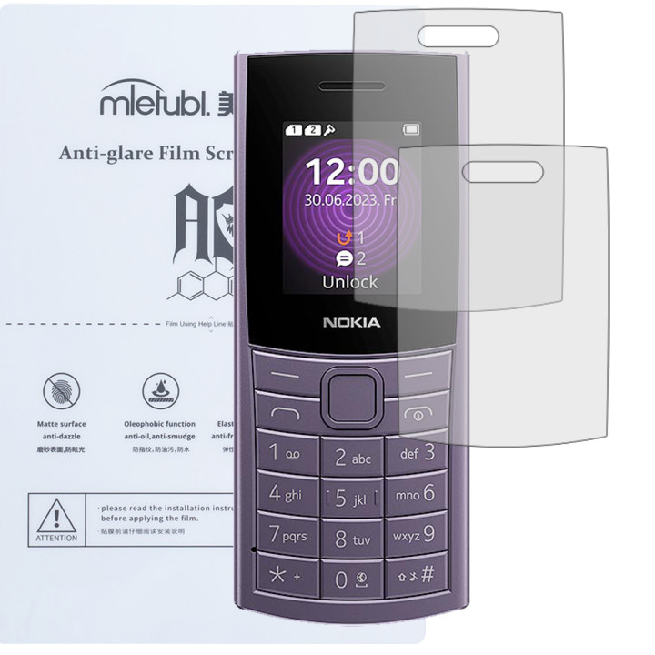 Гідрогелева плівка Mietubl Anti-Glare для Nokia 110 4G (2023) Матова