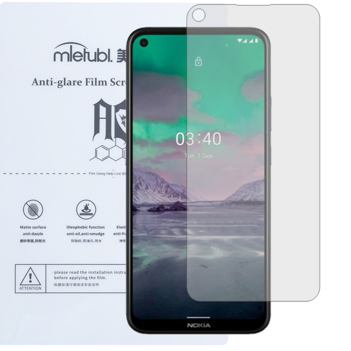 Гідрогелева плівка Mietubl Anti-Glare для Nokia 3.4 Матова