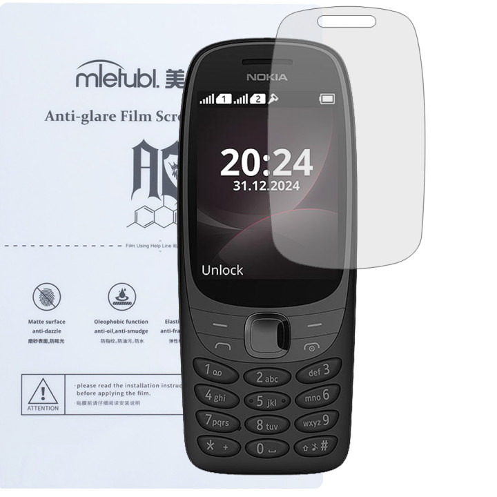 Гідрогелева плівка Mietubl Anti-Glare для Nokia 6310 (2024) Матова