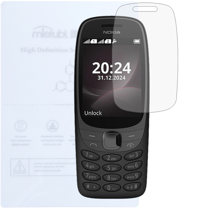 Гідрогелева плівка Mietubl HD для Nokia 6310 (2024)