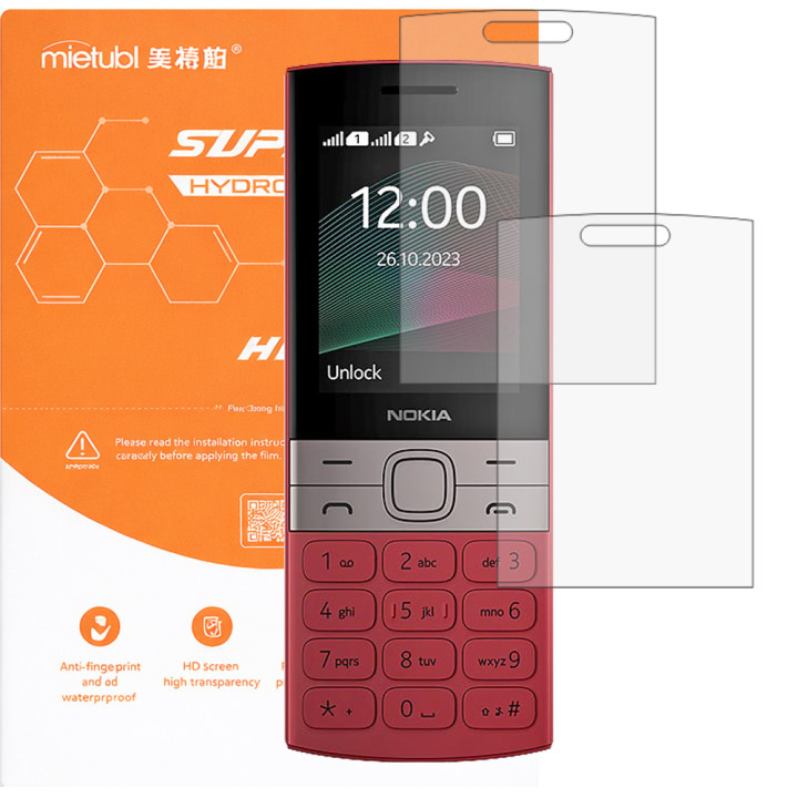 Гидрогелевая пленка Mietubl Super TPU HD для Nokia 150 (2023)