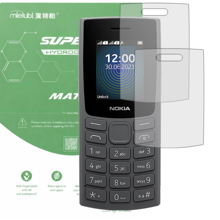 Гідрогелева плівка матова Mietubl Super TPU Matte для Nokia 110 (2023)