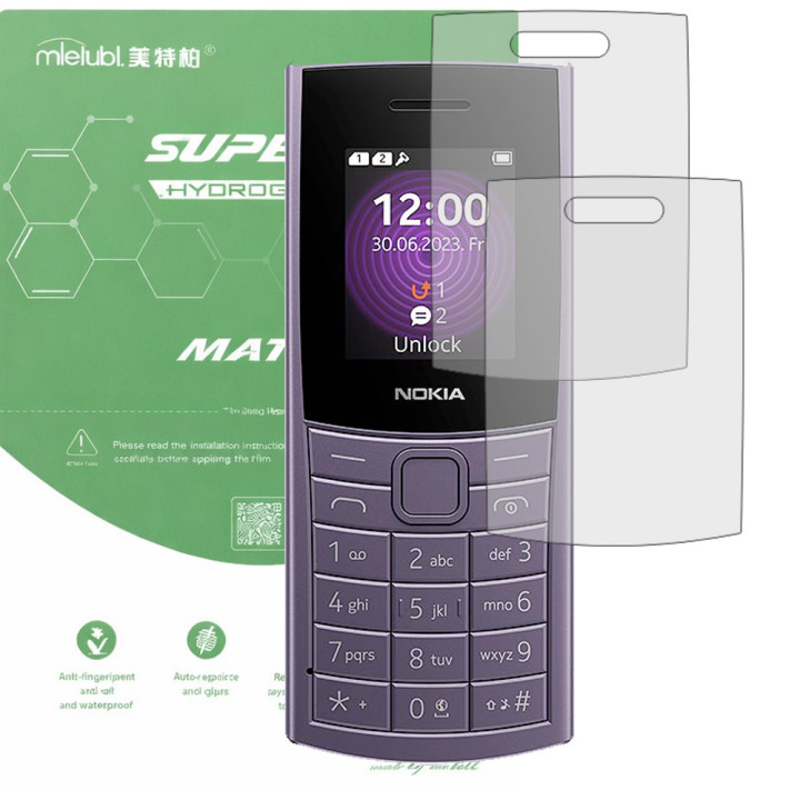 Гідрогелева плівка матова Mietubl Super TPU Matte для Nokia 110 4G (2023)
