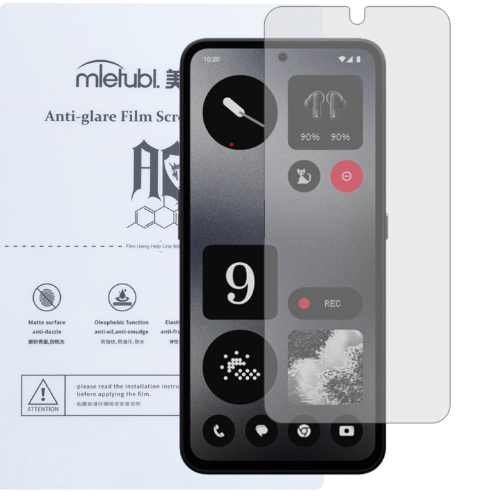 Гидрогелевая пленка Mietubl Anti-Glare для Nothing CMF Phone 1 Матовая