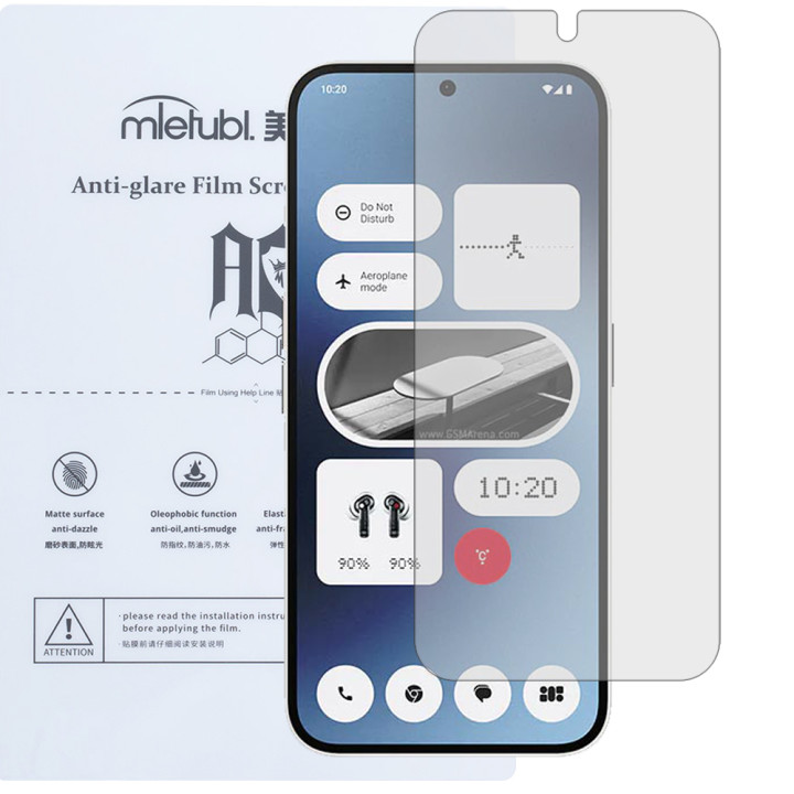 Гідрогелева плівка Mietubl Anti-Glare для Nothing Phone (2a) Матова