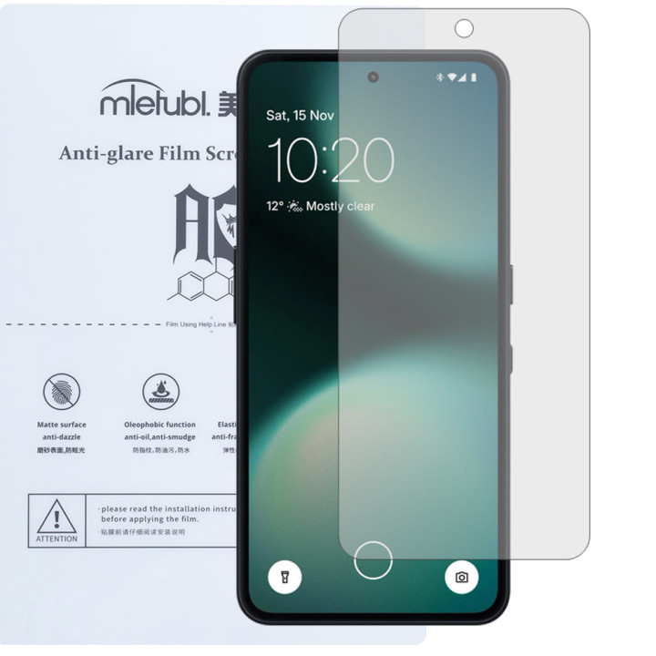 Гідрогелева плівка Mietubl Anti-Glare для Nothing Phone (3a) Lite Матова