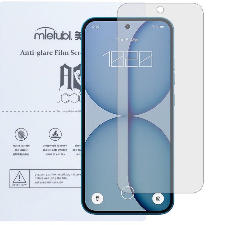 Гідрогелева плівка Mietubl Anti-Glare для Nothing Phone (4a) Матова