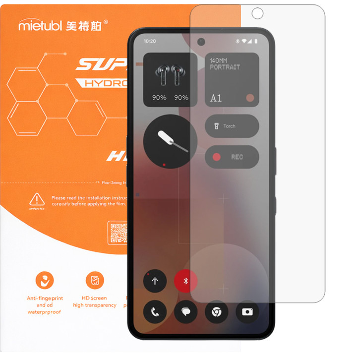 Гідрогелева плівка Mietubl Super TPU HD для Nothing Phone (3a) Pro