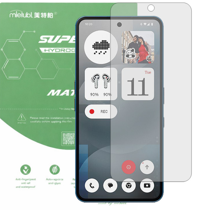 Гідрогелева плівка матова Mietubl Super TPU Matte для Nothing Phone (3a)