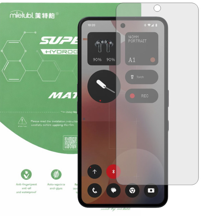 Гідрогелева плівка матова Mietubl Super TPU Matte для Nothing Phone (3a) Pro