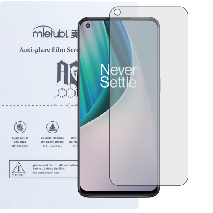 Гидрогелевая пленка Mietubl Anti-Glare для OnePlus Nord N10 Матовая