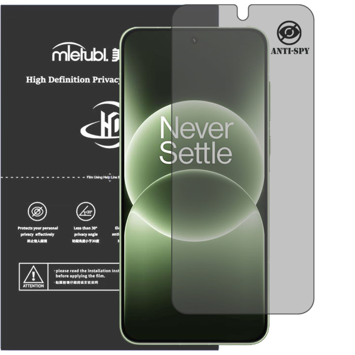 Гідрогелева плівка антишпигун Mietubl HD Privacy Screen Protector для OnePlus Ace 6T