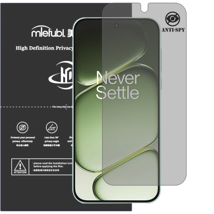Гідрогелева плівка антишпигун Mietubl HD Privacy Screen Protector для OnePlus Turbo 6