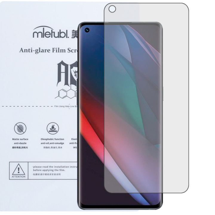 Гідрогелева плівка Mietubl Anti-Glare для OPPO Find X3 Neo Матова