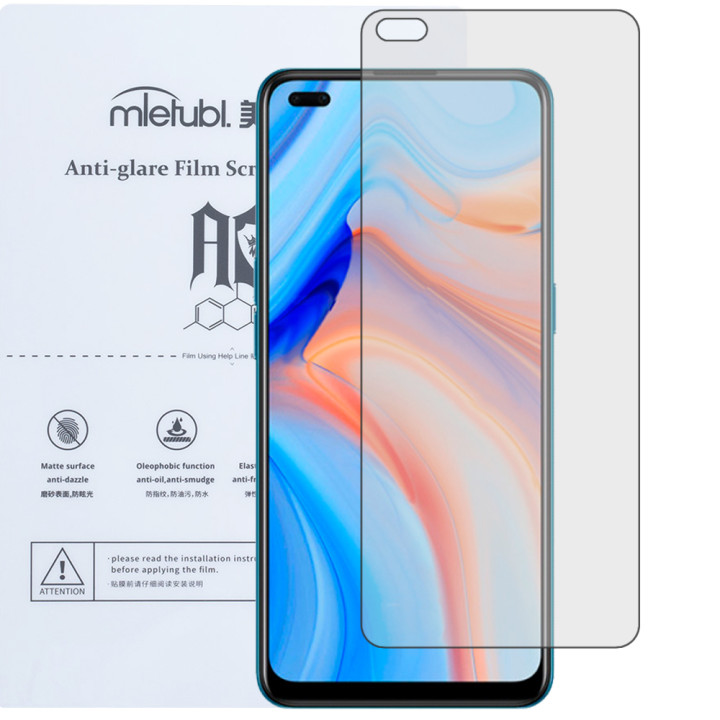 Гідрогелева плівка Mietubl Anti-Glare для OPPO Reno4 5G Матова