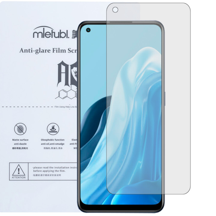 Гідрогелева плівка Mietubl Anti-Glare для OPPO Reno7 5G Матова