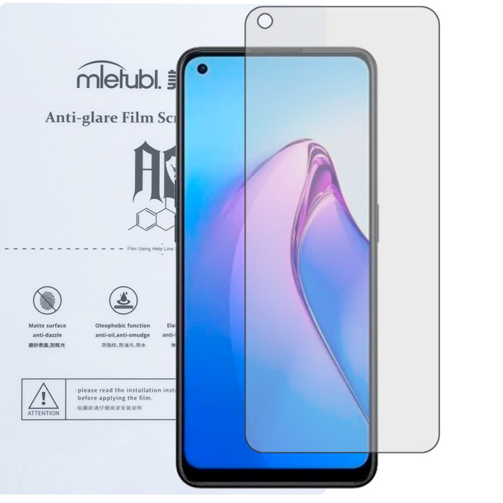 Гидрогелевая пленка Mietubl Anti-Glare для OPPO Reno8 5G Матовая