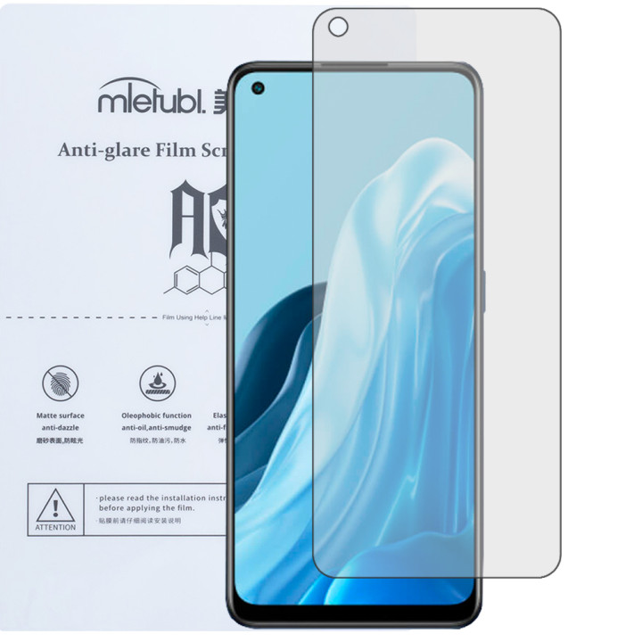 Гідрогелева плівка Mietubl Anti-Glare для OPPO Reno8 Lite Матова