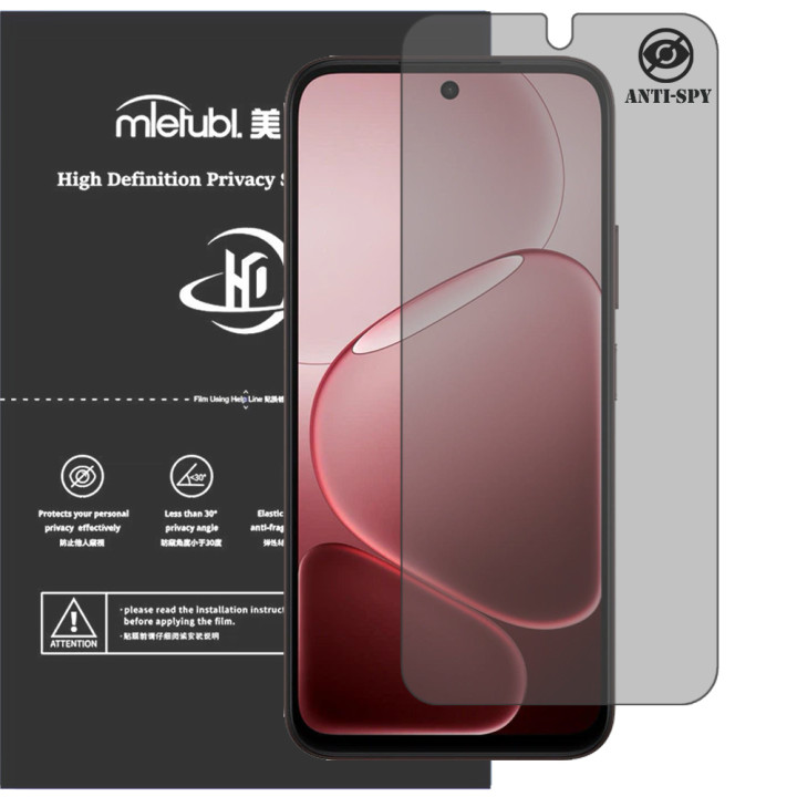 Гідрогелева плівка антишпигун Mietubl HD Privacy Screen Protector для OPPO A6s 5G
