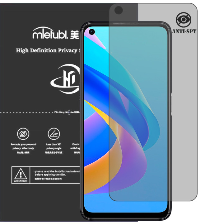 Гідрогелева плівка антишпигун Mietubl HD Privacy Screen Protector для OPPO A76