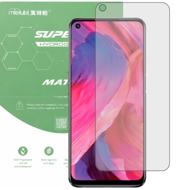 Гидрогелевая пленка матовая Mietubl Super TPU Matte для OPPO A74 5G