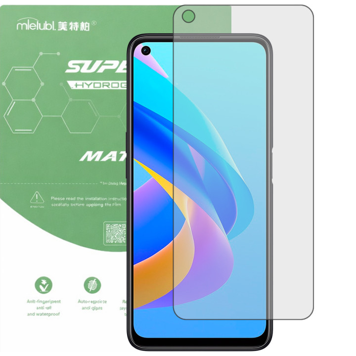 Гидрогелевая пленка матовая Mietubl Super TPU Matte для OPPO A76