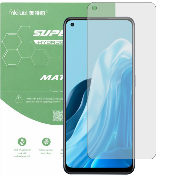Гідрогелева плівка матова Mietubl Super TPU Matte для OPPO Reno7 5G
