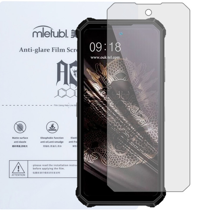 Гідрогелева плівка Mietubl Anti-Glare для Oukitel WP19 Матова