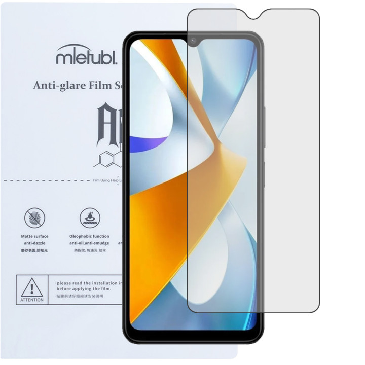 Гидрогелевая пленка Mietubl Anti-Glare для POCO C61 Матовая