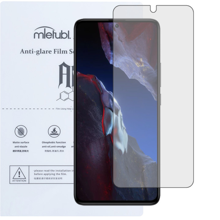 Гидрогелевая пленка Mietubl Anti-Glare для POCO F5 Pro Матовая
