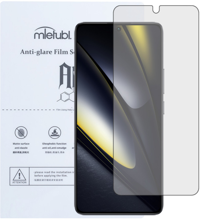 Гидрогелевая пленка Mietubl Anti-Glare для POCO F6 Матовая