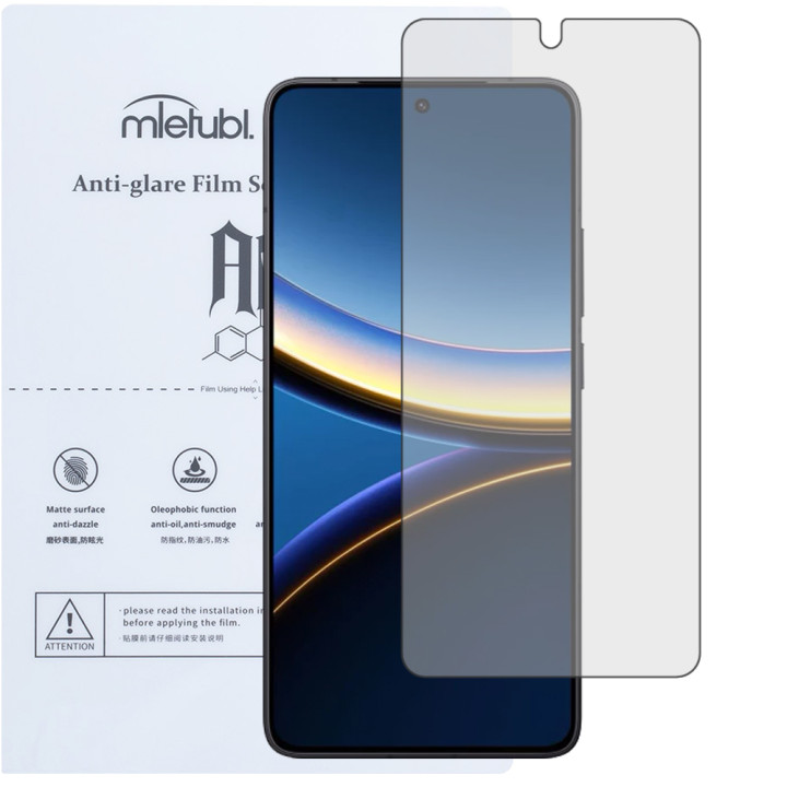 Гідрогелева плівка Mietubl Anti-Glare для POCO F7 Матова