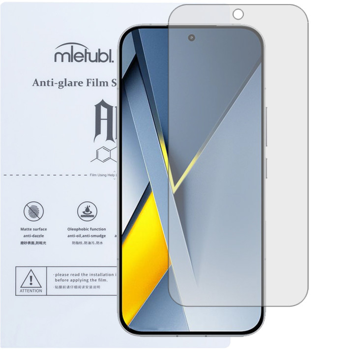 Гидрогелевая пленка Mietubl Anti-Glare для POCO F8 Ultra Матовая