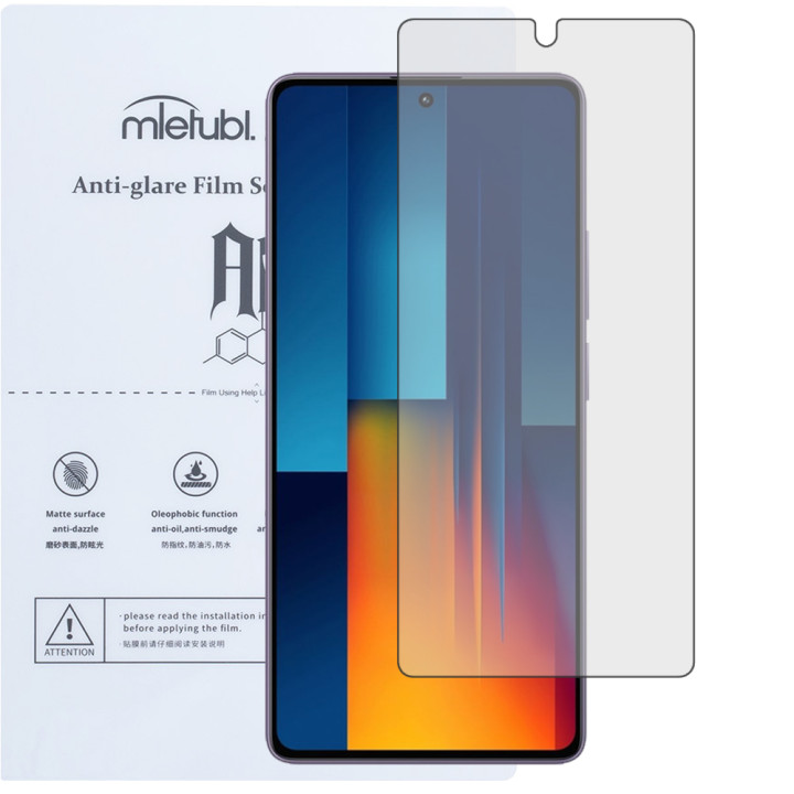 Гидрогелевая пленка Mietubl Anti-Glare для POCO M6 Pro Матовая