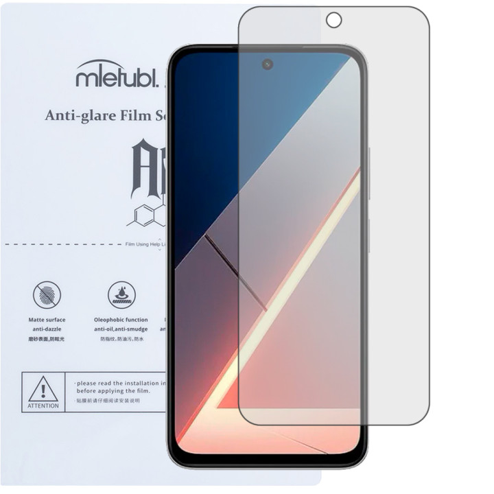 Гидрогелевая пленка Mietubl Anti-Glare для POCO M7 Матовая
