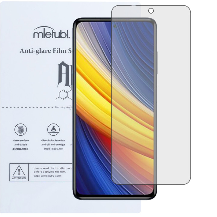 Гидрогелевая пленка Mietubl Anti-Glare для POCO X3 Pro Матовая