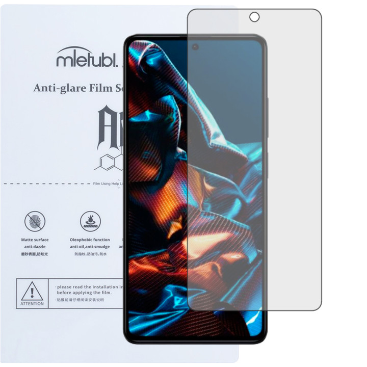 Гидрогелевая пленка Mietubl Anti-Glare для POCO X5 Pro Матовая