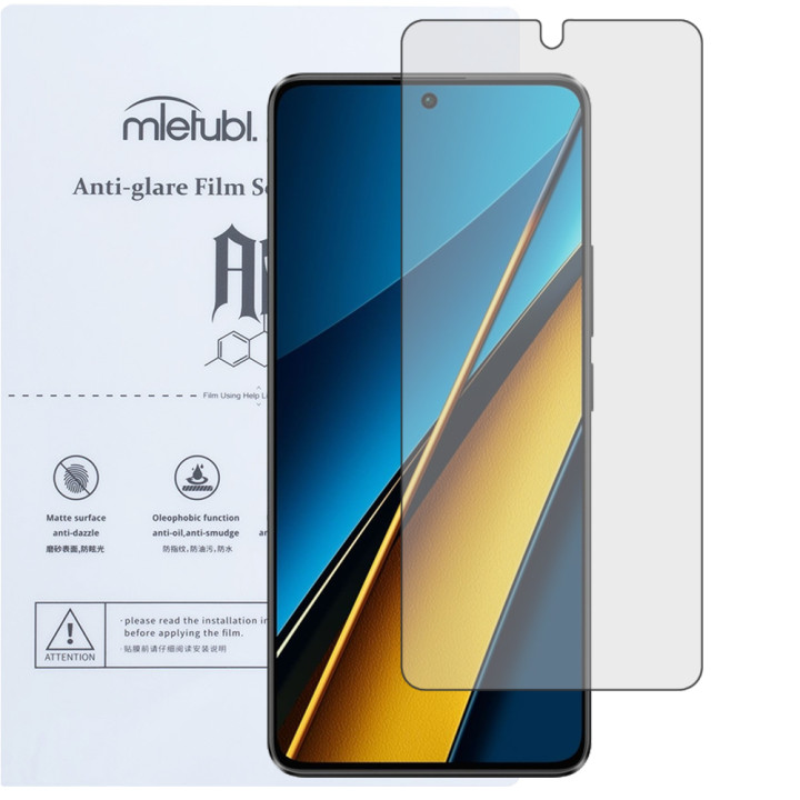 Гідрогелева плівка Mietubl Anti-Glare для POCO X6 Матова