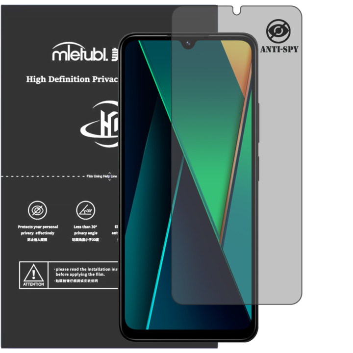 Гідрогелева плівка антишпигун Mietubl HD Privacy Screen Protector для POCO C75