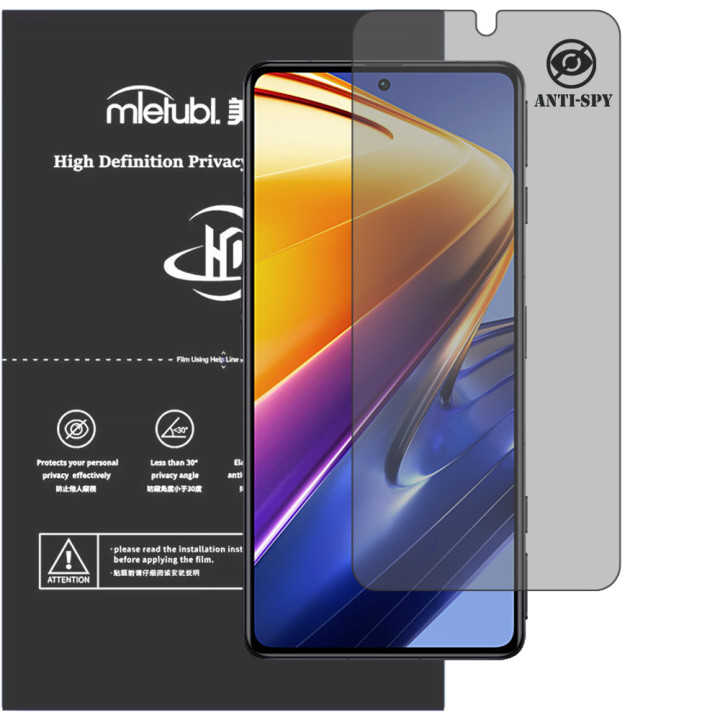 Гідрогелева плівка антишпигун Mietubl HD Privacy Screen Protector для POCO F4 GT