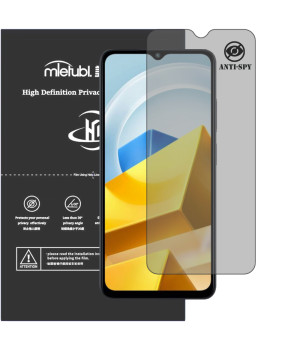 Гидрогелевая пленка антишпион Mietubl HD Privacy Screen Protector для POCO M5
